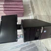 Слабый компьютер acer+мониторBenq, в Челябинске