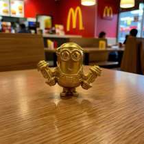 Золотой миньон из McDonald’s 2020, в Красноармейске