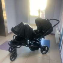 Коляска для двойни Bebetto 42 PRO (2 в 1, экокожа), в Санкт-Петербурге