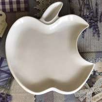 Блюдо Apple фаянс, в Москве