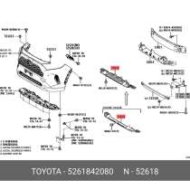 Абсорбер бампера 5261842080 Toyota Подходит на Toyota RAV4, в Казани