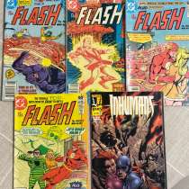 Коллекция комиксов DC и Marvel (5 шт): Классический The Flas, в Москве