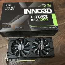 Видеокарта INNO3D GeForce GTX 1060 X2 6Gb, в Гатчине