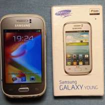 Смартфон Samsung Galaxy Young. Телефон в рабочем состоянии, в г.Гомель