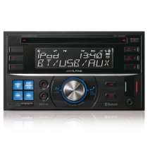 Alpine CDE-W235BT 2DIN usb aux магнитола, в Москве