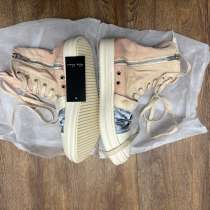 Кеды Rick Owen’s wrap ramones white pink, в Старом Осколе