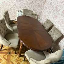 Стол Малоазийский, стулья Китай, в Каспийске