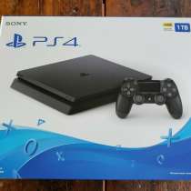 Меняю Sony 4, slim, 1TB в коробке +игры, в Омске