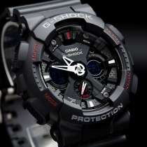 Часы Casio G-SHOCK GA-120-1A. В идеальном состоянии, полный, в Белгороде