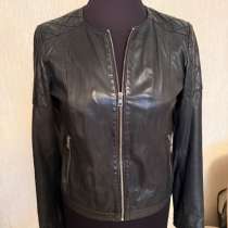 Куртка женская  кожаная Massimo Dutti, в Москве