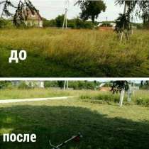 Покос трава, в Учалах
