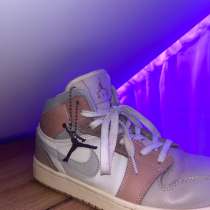 высокие кроссовки Nike Air Jordan 1 Mid Milan в бежево-розов, в Казани