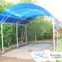 Навесы из поликарбоната, в Москве