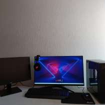 Игровой пк с 2-мя монитороми, в Новосибирске