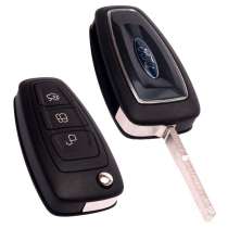 Ключ зажигания Форд Мондео 4 с кнопками выкидной готовый, в Москве