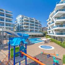 Двухкомнатная квартира с видом на горы в Алании, в г.Аланья