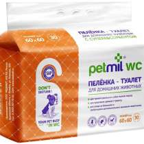 Пеленки PetMil и PetMil WC для животных, в Москве