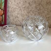 Вазы хрустальные, Чехия, в Москве