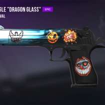 Продаю DESERT EAGLE "DRAGON GLASS"Sticker "Devilish", в Москве