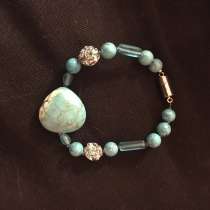 Продажа браслета из натуральной бирюзы, в Москве