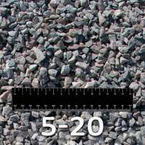 Автомобильные поставки гравийного щебня фр. 5-20 (М1000), в Красногорске