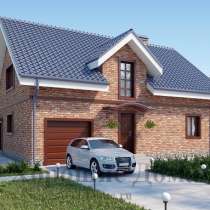 Строительство дома из газобетона 9.46x13.05 199.3 кв. м, в Москве