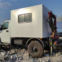 Парм на базе ГАЗ Садко с КМУ, в Иркутске