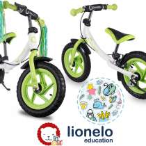 Беговел детский  Lionelo Ben со шлемом безопасности, в Королёве