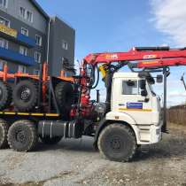 Лесовозы Камаз 2019 г. в. с манипуляторами Завод, в Уфе