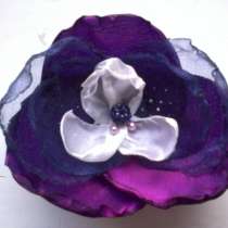 Цветы из ткани, цветы ручной работы, цветы украшения, в г.Киев