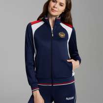 СПОРТИВНЫЙ КОСТЮМ ЖЕНСКИЙ 10SKJ-1500B, С СИМВОЛИКОЙ РОССИИ, в Москве