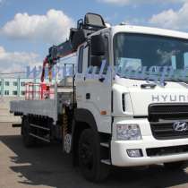 Кран-манипулятор (КМУ) HIAB 190T (Хиаб) на базе Hyundai HD170 (Хендай), в Москве