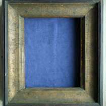 Старинный дубовый киот под икону аналойного размера. XIX век, в Санкт-Петербурге