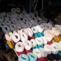 ЧУНИ ИЗ НАТУР.ОВЧИНЫ (ВЗРОСЛЫЕ,ДЕТСКИЕ) РУЧНАЯ РАБОТА, в Липецке