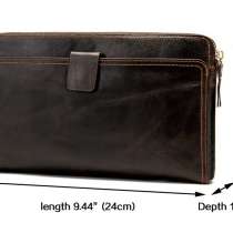 Классный кожаный клатч "Marrant Leather". Очень вместительны, в г.Астана