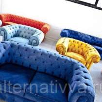 Диваны Честер Стильный, Красивый, Удобный диван Chesterfield, в Самаре