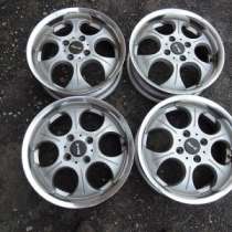 литые диски  R15 4X100 ET45 c полочкой, в Тольятти