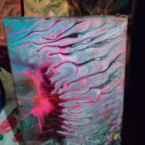 Картина акрил 20×30 новая жизнь. холст на подрамнике, в Екатеринбурге