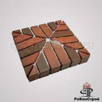 Клинкерный колпак на столб забора, в Белгороде