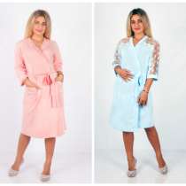 Халаты и пижамы трикотажные для сна и отдыха оптом, в Иванове