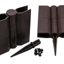 Уголок для грядки из ДПК 150х25 мм поворотный, коричневый, в Екатеринбурге