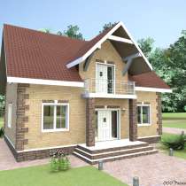 Дом из газобетона 148 м, в Тюмени