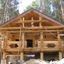 Срубы домов и бань, в Москве