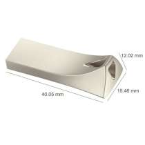 ФЛЕШКА 128 ГБ БРЕЛОК НА КЛЮЧИ В МЕТАЛЛЕ, в Санкт-Петербурге