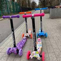 Самокат детский трёхколёсный, в Москве