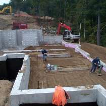 Фундаменты свайно-ростверковые, ТИСЭ, ленточные, монтаж ФБС, в г.Минск