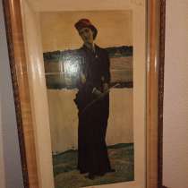 Продам старинную икону, картину М. Нестерова Амазонка 1906 г, в г.Тирасполь