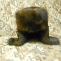 Шапка из меха норки, в Омске