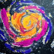 Картина акрилом Галактический водоворот, в г.Витебск