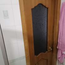 Дверь межкомнатная б/у матовое стекло, в Апрелевке